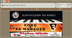 Desktop Screenshot of klavyeciler.com